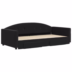 VidaXL 3197364 canapé lit sofa Noir