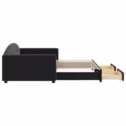 VidaXL 3197364 canapé lit sofa Noir - Vue supplémentaire 4