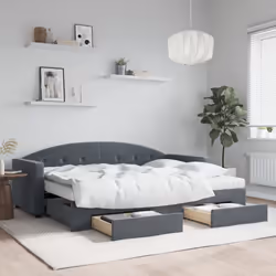VidaXL 3197367 canapé lit sofa Gris