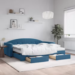 VidaXL 3197372 canapé lit sofa Bleu