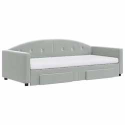 VidaXL 3197373 canapé lit sofa Gris