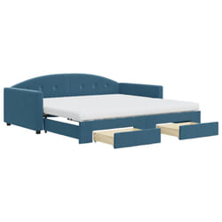 VidaXL 3197379 canapé lit sofa Bleu
