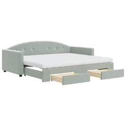 VidaXL 3197380 canapé lit sofa Gris