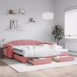 VidaXL 3197383 canapé lit sofa Rose