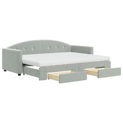 VidaXL 3197386 canapé lit sofa Gris