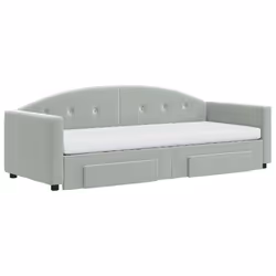 VidaXL 3197386 canapé lit sofa Gris