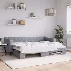 VidaXL 3197421 canapé lit sofa Gris