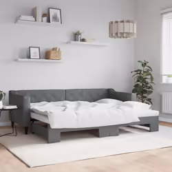 VidaXL 3197422 canapé lit sofa Gris