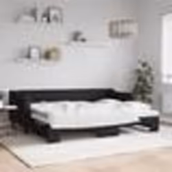 vidaXL Lit de jour avec gigogne sans matelas 80x200 cm - 80 x 200 cm