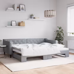 VidaXL 3197426 canapé lit sofa Gris
