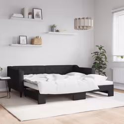 Ce lit de repos 2 en 1 avec lit gigogne, servant à la fois de canapé et de lit, constitue un supplément pratique et accrocheu ...