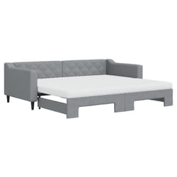 VidaXL 3197444 canapé lit sofa Gris