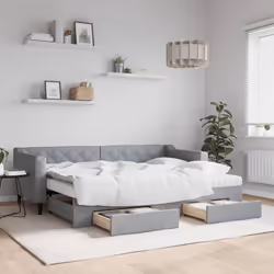 VidaXL 3197475 canapé lit sofa Gris