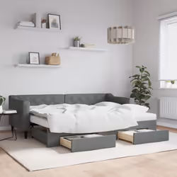VidaXL 3197476 canapé lit sofa Gris