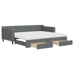 VidaXL 3197481 canapé lit sofa Gris
