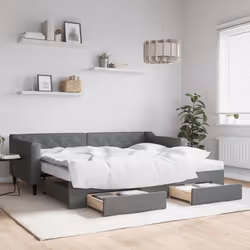 VidaXL 3197481 canapé lit sofa Gris
