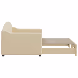 VidaXL 3197529 canapé lit sofa Crème - Vue supplémentaire 4