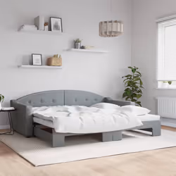VidaXL 3197530 canapé lit sofa Gris