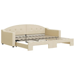 VidaXL 3197534 canapé lit sofa Crème
