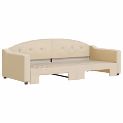 VidaXL 3197534 canapé lit sofa Crème
