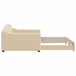 VidaXL 3197539 canapé lit sofa Crème - Vue supplémentaire 4