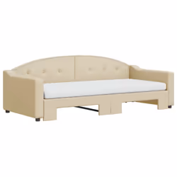 VidaXL 3197547 canapé lit sofa Crème