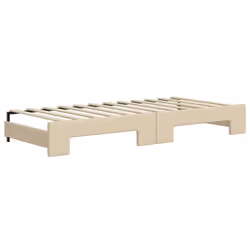 VidaXL 3197547 canapé lit sofa Crème - Vue supplémentaire 5