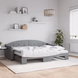 VidaXL 3197553 canapé lit sofa Gris