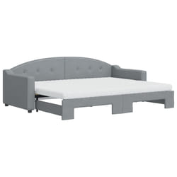 VidaXL 3197558 canapé lit sofa Gris