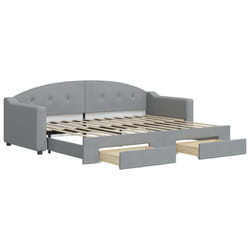 VidaXL 3197561 canapé lit sofa Gris