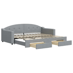 VidaXL 3197566 canapé lit sofa Gris