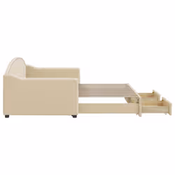 VidaXL 3197570 canapé lit sofa Crème - Vue supplémentaire 4