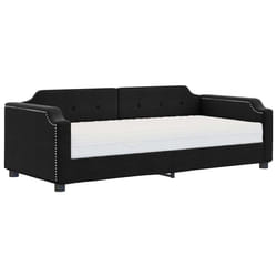 VidaXL 3197618 canapé lit sofa Noir