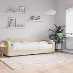 VidaXL 3197620 canapé lit sofa Crème