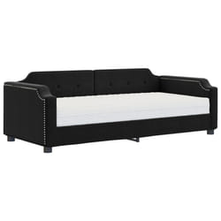 VidaXL 3197623 canapé lit sofa Noir