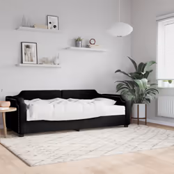 VidaXL 3197623 canapé lit sofa Noir