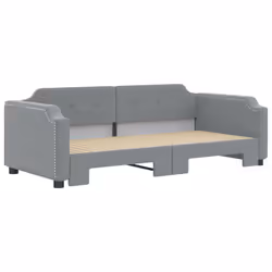 VidaXL 3197629 canapé lit sofa Gris