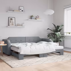 VidaXL 3197639 canapé lit sofa Gris