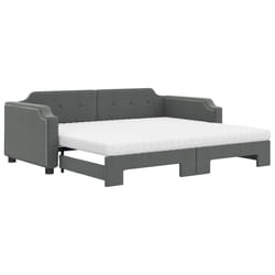VidaXL 3197648 canapé lit sofa Gris