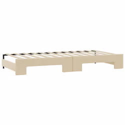 VidaXL 3197651 canapé lit sofa Crème - Vue supplémentaire 5