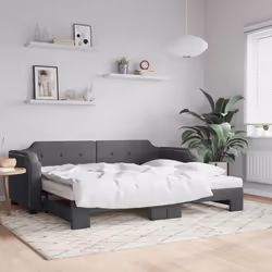 VidaXL 3197653 canapé lit sofa Gris