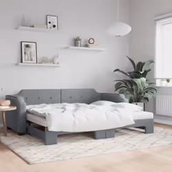 VidaXL 3197662 canapé lit sofa Gris