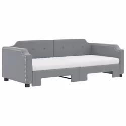 VidaXL 3197662 canapé lit sofa Gris