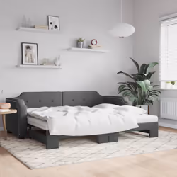 VidaXL 3197663 canapé lit sofa Gris