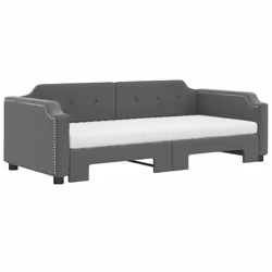 VidaXL 3197663 canapé lit sofa Gris