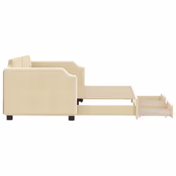 VidaXL 3197674 canapé lit sofa Crème - Vue supplémentaire 4