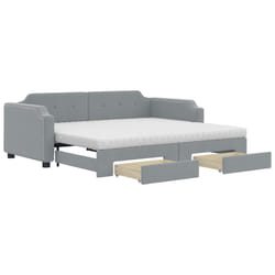 VidaXL 3197683 canapé lit sofa Gris