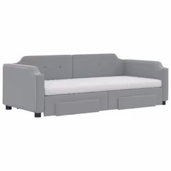 VidaXL 3197693 canapé lit sofa Gris