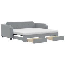 VidaXL 3197698 canapé lit sofa Gris
