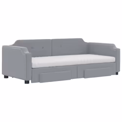 VidaXL 3197698 canapé lit sofa Gris